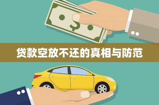 定陶贷款空放不还的真相与防范