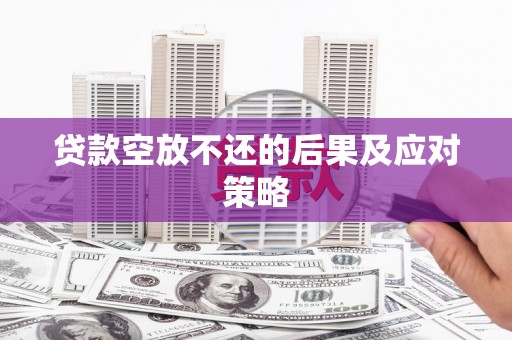 巴音郭楞贷款空放不还的后果及应对策略